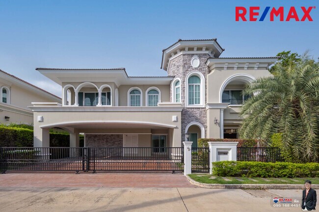 บ้านหรูบางนา TwoGrandeMonaco บางนา-วงแหวน (หลังมุม) บ้านเลขมงคล8 ร่มรื่น ใกล้เมกาบางนา