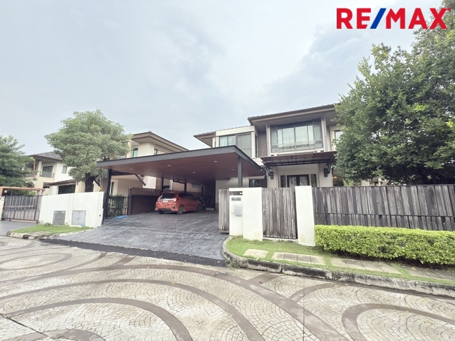 ขายบ้านเดี่ยว หมู่บ้าน เศรษฐสิริ ราชพฤกษ์-จรัญ 187 วา หลังมุม พร้อมเรือนรับรอง