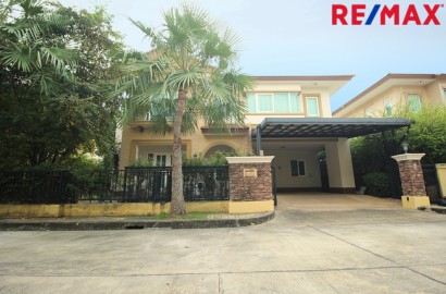 ขายบ้านเดี่ยว เดอะพราว ไรส์ พันท้ายนรสิงห์ - พระราม 2 บ้านใหม่ ต่อเติมคุ้ม หน้า-หลังบ้าน บิ้วท์อินท์ 54 ตรว.