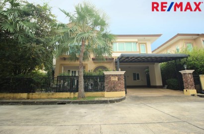 ขายบ้านเดี่ยว ลัดดารมย์ อิลิแกนซ์ วงแหวน สาทร มีห้องนอนชั้น1 ตกแต่งสวย 80 ตร.ว