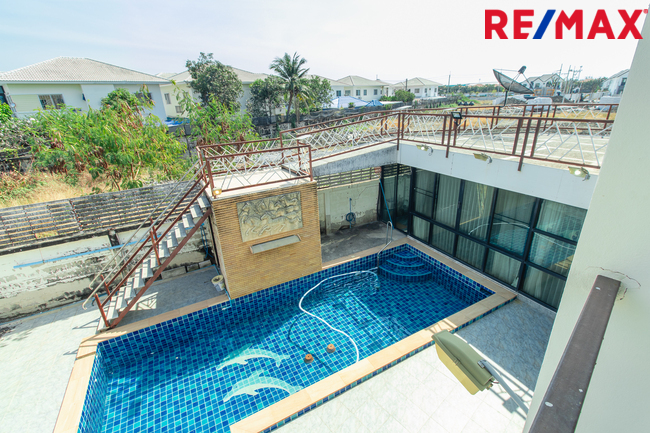 ขายบ้านเดี่ยว วิเศษสุขนคร พระรามสอง หลังริม มีสระว่ายน้ำ