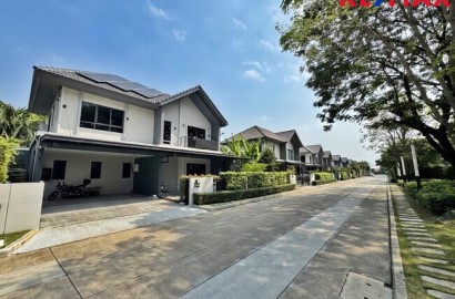 ขายขาดทุนกว่าล้าน! บ้านเดี่ยVenue Flow แจ้งวัฒนะ หลังใหญ่ 73 ตร.ว. ตำแหน่ง Rare Item วิวสวนส่วนกลางหน้าบ้าน (ไม่ชนใคร) 5 นอน สภาพใหม่พร้อมอยู่