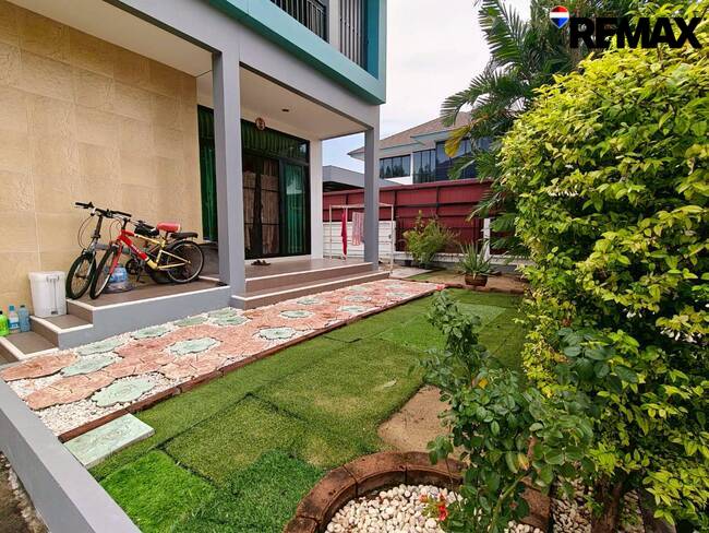 ขายบ้าน ฉัตรหลวง13 บ้านเดี่ยว75ตร.ว. สวยพร้อมอยู่ ใกล้แม็คโครปทุมธานีเพียง2.3ก.ม.