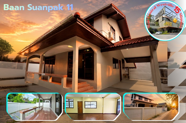 ขาย บ้านสวนผัก ซอย 11 (เข้าซอย500ม.) 72.5 ตร.วา ทำเลศักยภาพ ใกล้ Central Westville ราชพฤกษ์ เพียง 15 นาที ปรับปรุงใหม่ ก.ย. 69 สภาพดี พร้อมเข้าอยู่ ขาย 6 ล้านบาทเท่านั้น
