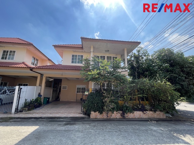 ขายบ้านเทพารักษ์ หมู่บ้านเฟื่องฟ้า 14 หลังมุม ติดถนนเมนโครงการ ซอยมังกร–นาคดี บางพลี แพรกษา สมุทรปราการ