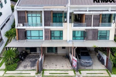 The Terrace Ramintra 65 | เดอะ เทอเรส รามอินทรา 65 ทาวน์โฮม 3 ชั้น 26 ตร.วา หลังบ้านไม่ชนใคร ซอยถนอมมิตร โครงการคุณภาพจาก Land & Houses