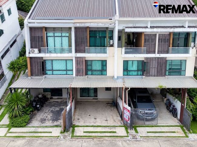 The Terrace Ramintra 65 | เดอะ เทอเรส รามอินทรา 65 ทาวน์โฮม 3 ชั้น 26 ตร.วา หลังบ้านไม่ชนใคร ซอยถนอมมิตร โครงการคุณภาพจาก Land & Houses
