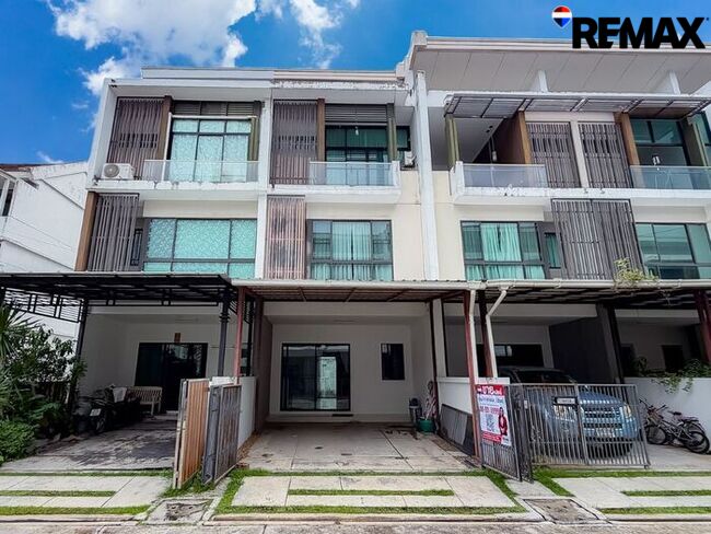 The Terrace Ramintra 65 | เดอะ เทอเรส รามอินทรา 65 ทาวน์โฮม 3 ชั้น 26 ตร.วา หลังบ้านไม่ชนใคร ซอยถนอมมิตร โครงการคุณภาพจาก Land & Houses