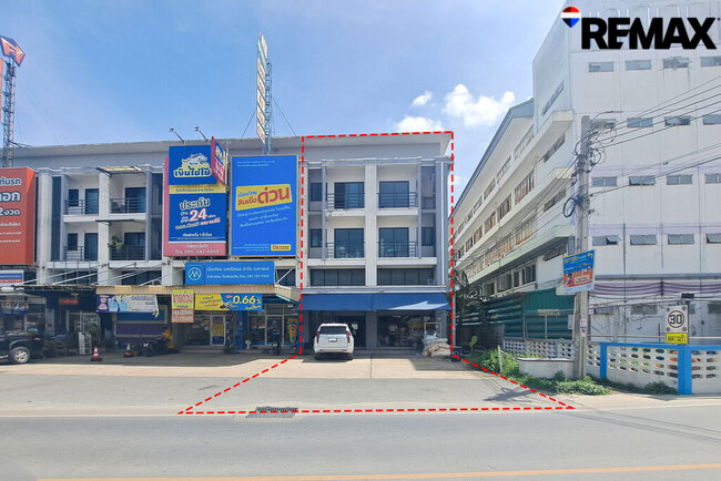 ขายอาคารพาณิชย์ 2ห้อง นนทบุรี ซอยวัดพิกุลเงิน สภาพดี ในแหล่งชุมชน