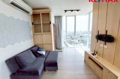 ขายคอนโดวิวแม่น้ำเจ้าพระยา ห้องมุม ชั้นสูง โครงการ De Lapis Charan 81