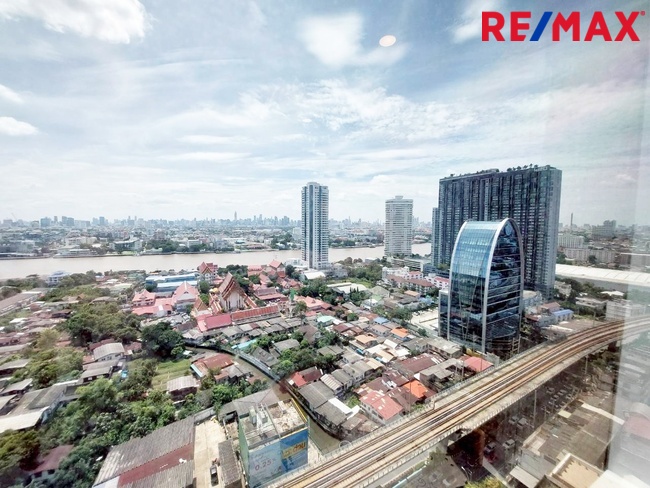 ขายคอนโดวิวแม่น้ำเจ้าพระยา ห้องมุม ชั้นสูง โครงการ De Lapis Charan 81