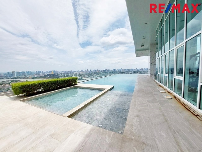 ขายคอนโดวิวแม่น้ำเจ้าพระยา ห้องมุม ชั้นสูง โครงการ De Lapis Charan 81