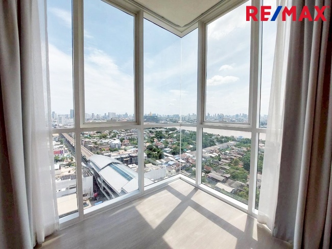 ขายคอนโดวิวแม่น้ำเจ้าพระยา ห้องมุม ชั้นสูง โครงการ De Lapis Charan 81