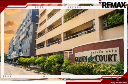 ขายคอนโด การ์เด้น คอร์ท (บ้านรวงข้าว4) ราษฎร์บูรณะ ห้องใหญ่ 82 ตร.วา 2 bed ขายเพียง 2.49 Mb. ใกล้ทางด่วนพระราม 3 เข้าเมืองไม่เกิน 15 นาที