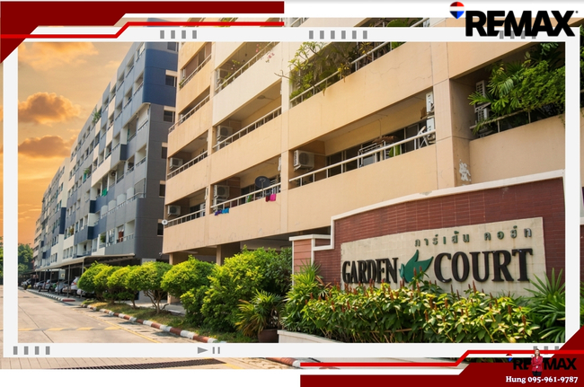 ขายคอนโด การ์เด้น คอร์ท (บ้านรวงข้าว4) ราษฎร์บูรณะ ห้องใหญ่ 82 ตร.วา 2 bed ขายเพียง 2.49 Mb. ใกล้ทางด่วนพระราม 3 เข้าเมืองไม่เกิน 15 นาที