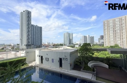ขายคอนโด Aspire Sathorn-Taksin ชั้น 6 ห้องพร้อมอยู่ วิว Greenery ระดับสายตา พร้อมวิวสระว่ายน้ำ