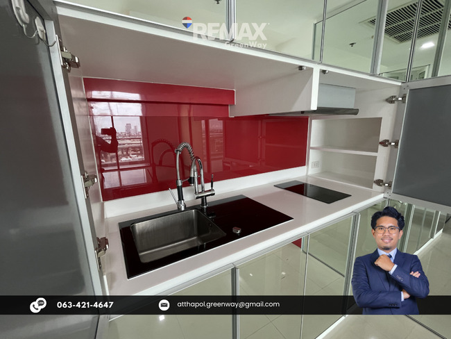 ขายคอนโด Starview พระราม 3 ชั้น16 ลิฟต์ส่วนตัวถึงห้อง รีโนเวทใหม่ พร้อม Walk-in Closet ใหญ่