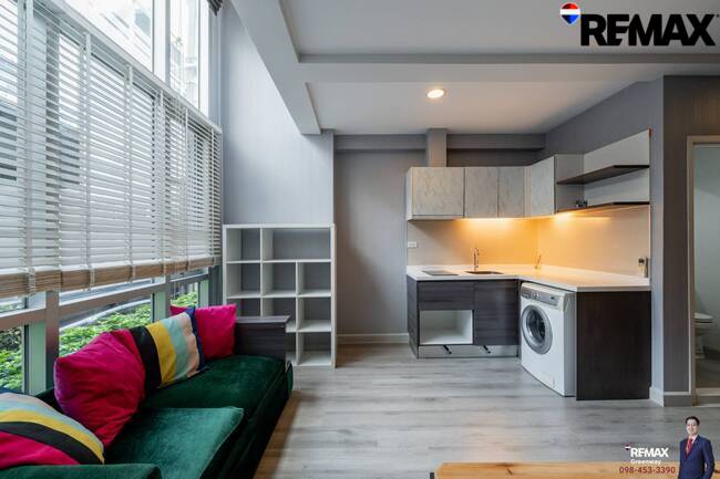 Centric Sathon-St.Louise ห้อง Duplex 1 ห้องนอนใหญ่ (Rare) และที่มีที่จอดรถ Fixed อยู่ชั้น 1