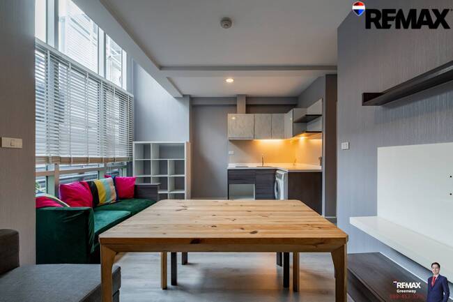 Centric Sathon-St.Louise ห้อง Duplex 1 ห้องนอนใหญ่ (Rare) และที่มีที่จอดรถ Fixed อยู่ชั้น 1