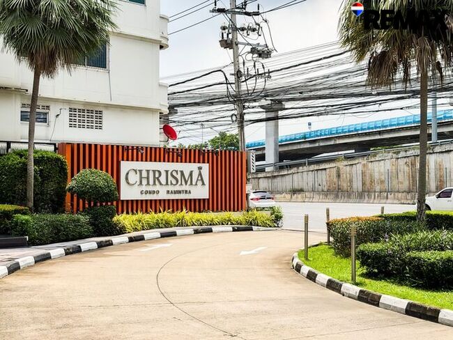 Chrisma Condo Ramintra | คริสมา คอนโด รามอินทรา ติดแฟชั่นฯ และ เดอะพรอมานาด ขนาด 32.90 ตร.ม