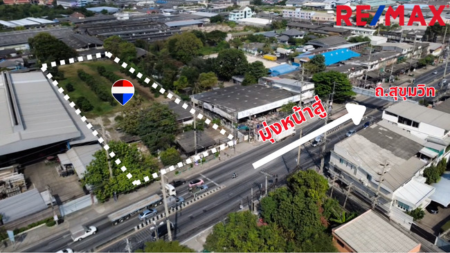 [HOT DEAL!] ขายที่ดิน 4-0-72 ไร่ ติดถนนปู่เจ้าสมิงพราย (ผังสีส้ม ย.6) ราคาเท่าประเมินกรมธนารักษ์! ปลดล็อกสร้างอาคารใหญ่พิเศษ 10,000+ ตร.ม
