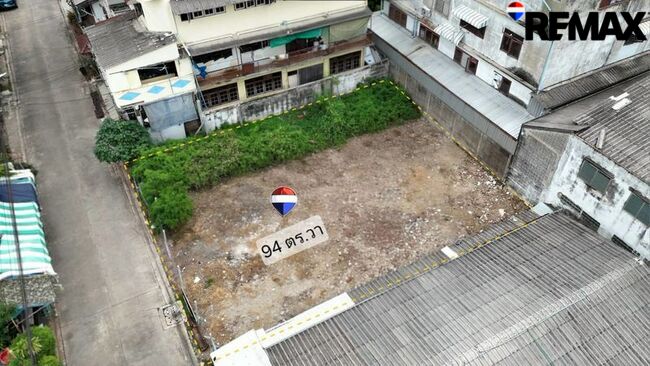 ขายที่ดินเปล่า เพชรเกษม 76, "94ตร.วา ขนาดพิมพ์นิยม!", ใกล้ MRT หลักสอง 900 เมตร เท่านั้น แปลงสวยสี่เหลี่ยมสวย