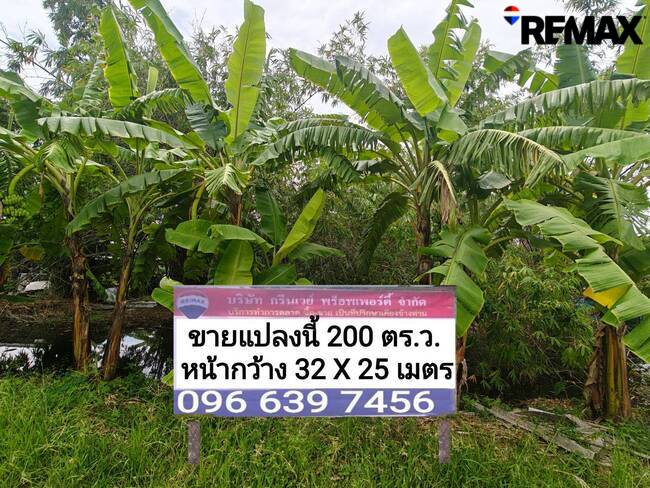 ขายที่ดินเปล่า 200ตร.ว. ถนนรังสิต-นครนายก คลอง10 อ.หนองเสือ จ.ปทุมธานี เหมาะสร้างที่พักอาศัย ซื้อเก็บ