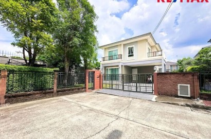 ขาย บ้านเดี่ยว หลังมุม โครงการ ภัสสร เพรสทีจ จตุโชติ-วัชรพล