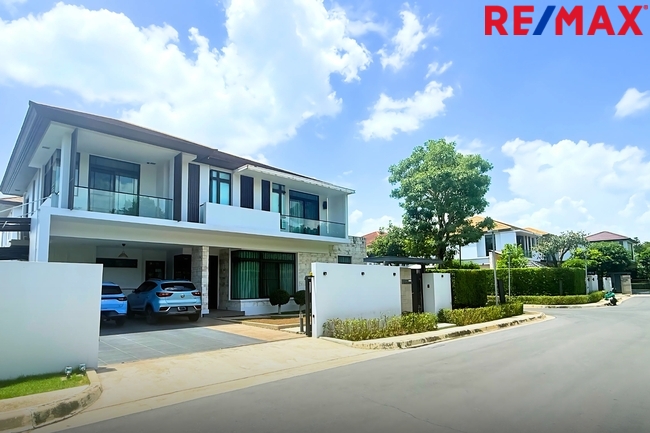 ขายบ้าน นันทวัน ปิ่นเกล้า ราชพฤกษ์ 114 วา หลังมุม หันทิศใต้ ราคาพิเศษ