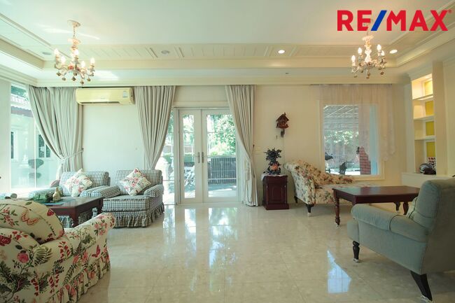 ขายบ้านเดี่ยว ลัดดารมย์ อิลิแกนซ์ พระราม 5-2 หลังริม Private ที่ดินใหญ่ 189.3 ตรว.
