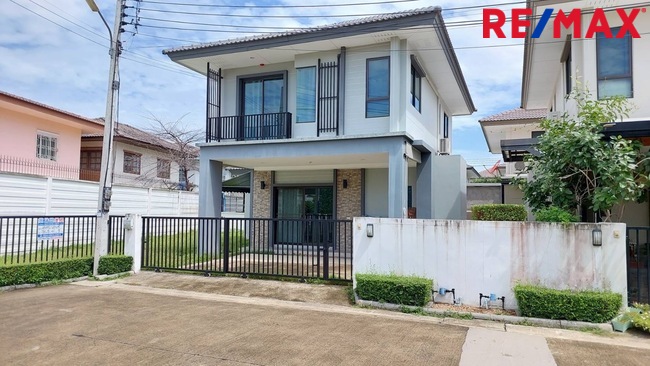 ขายบ้านสวยหลังริม เนื้อที่ 58.9 ตรว. ทำเลดี ติดพุทธมณฑลสาย5