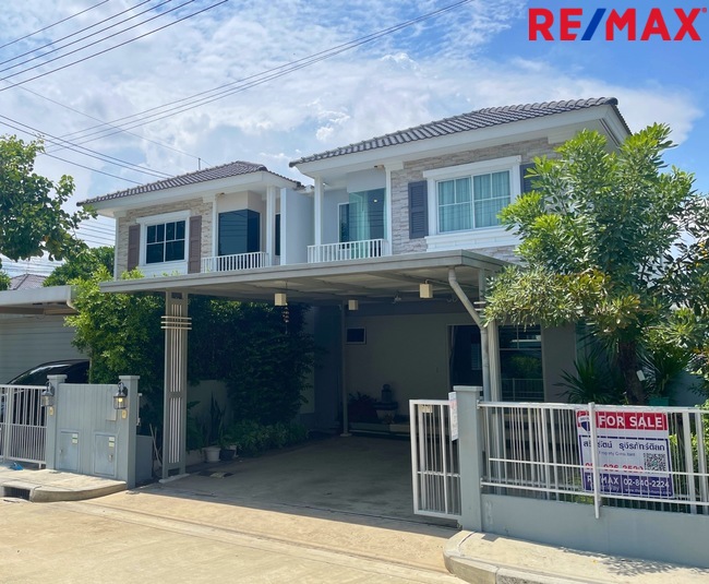 ขายบ้านบางพลี Villaggio บางนา-เทพารักษ์ ใกล้เมกาบางนาและสนามบินสุวรรณภูมิ