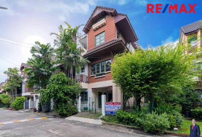 มาใหม่! 2024 ทาวน์เฮ้าส์ 38 ตร.ว บ้านสวนริมคลอง บางมด พระราม2 (พุทธบูชา) TownHouse หลังมุมสวย พระรามสอง ใกล้รร. รุ่งอรุณ, เซ็นทรัลพระราม 2 และด้านทางขึ้นทางด่วนขั้นที่1