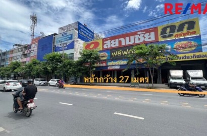 ขายอาคารพาณิชย์ ริมถนนประชาอุทิศ 125 ตร.ว. พร้อมที่จอดรถ สำนักงานครบ