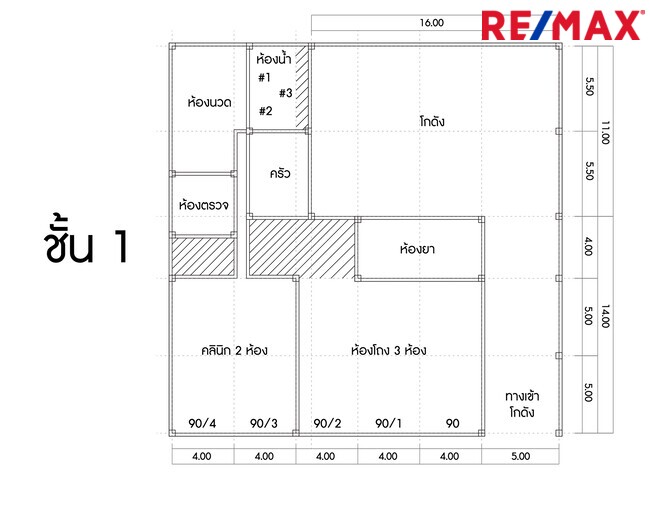 อาคารสำนักงาน5คูหาพร้อมโกดัง 157 ตารางวา ถ.บางกรวย ไทรน้อย หน้าหมู่บ้านบัวทองแลนด์ ตกแต่งต่อเติมพร้อมใช้งาน 3ชั้น มีชั้นลอย ดาดฟ้า 1,443 ตารางเมตร ใกล้แม็คโครบางบัวทอง