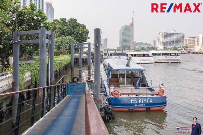 ขาย The River Condominium 1 ห้องนอนใหญ่ (ชั้น 17th Tower B พื้นถึงฝ้าสูง 2.6 เมตร) วิวเปิดโล่งทางแม่น้ำและวิวเมืองทางทิศใต้