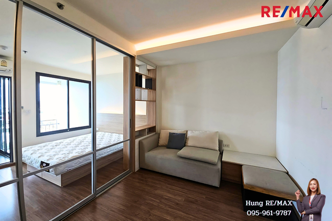 ขายคอนโด พระราม3 วิวแม่น้ำเจ้าพระยา U-Delight Riverfront Rama3 ห้องสตูดิโอ 33.13Sqm ชั้นสูง 20Fl. Fully Furnish ใหม่ พร้อมเข้าอยู่ ถูกสุดในโครงการ 3.19 Millions Baht