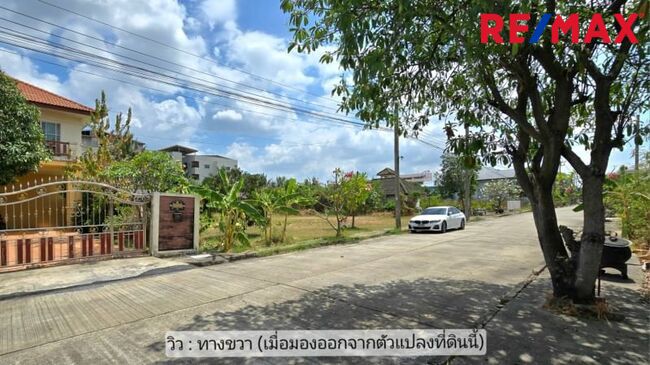 ขายที่ดินแปลงหน้ากว้างถมแล้ว 60 ตร.วา หมู่บ้าน PalmSpring Villa ใกล้สนามกอล์ฟปัญญาอินทรา ที่ดินถมแล้ว นานกว่า (28ปี+) ดิน Setตัวดีแล้ว