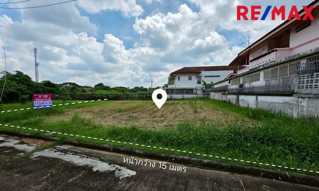 มาใหม่! ขายที่ดิน ในโครงการ กฤษดานคร 20 (บรมราชชนนี) ขนาด 113 ตร.วา เหมาะกับการปลูกบ้าน