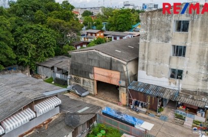 ขายที่ดินพร้อมโกดังและที่พักอาศัย สุขสวัสดิ์76 ใกล้ถนนสุขสวัสดิ์เพียง 800 เมตร