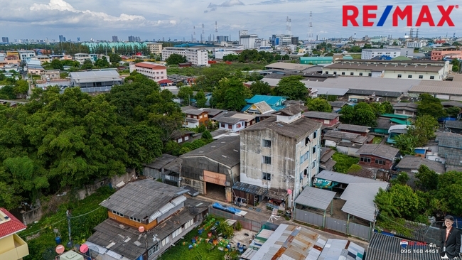 ขายที่ดินพร้อมโกดังและที่พักอาศัย สุขสวัสดิ์76 ใกล้ถนนสุขสวัสดิ์เพียง 800 เมตร