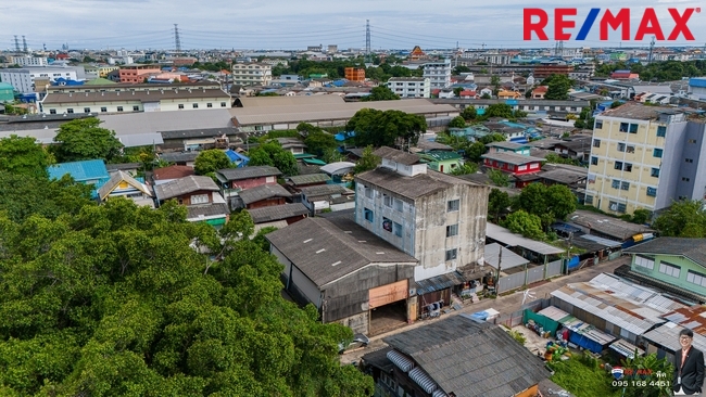 ขายที่ดินพร้อมโกดังและที่พักอาศัย สุขสวัสดิ์76 ใกล้ถนนสุขสวัสดิ์เพียง 800 เมตร